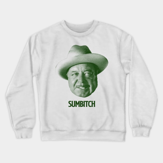 Sumbitch Engraving Crewneck Sweatshirt by Suka Gitarsar